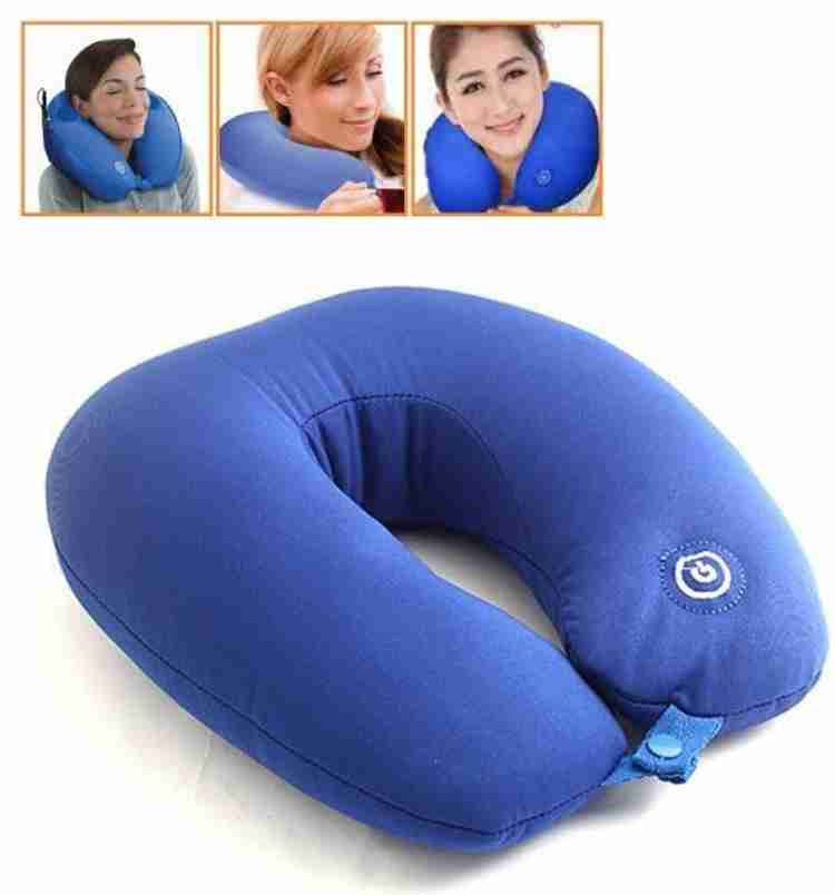 Vibrating neck massage pillow sales