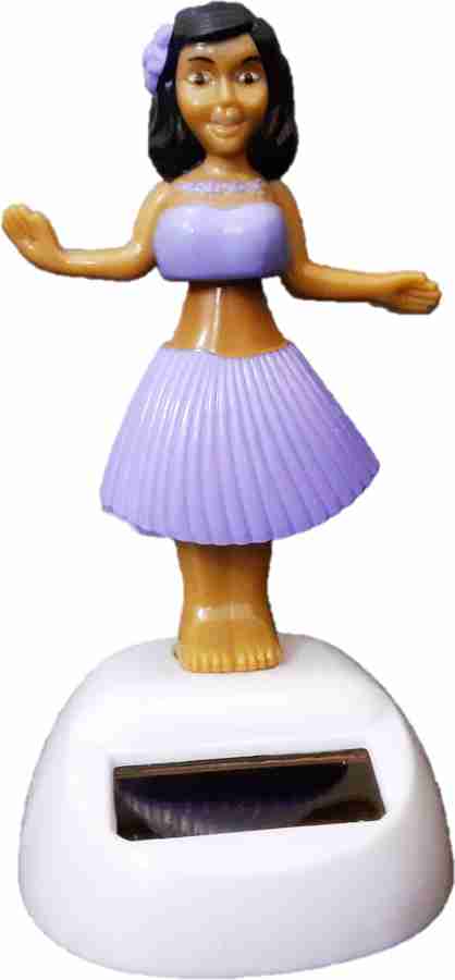 AFTERSTITCH solar Powered hula Girl Bobble Head Dolls Funny