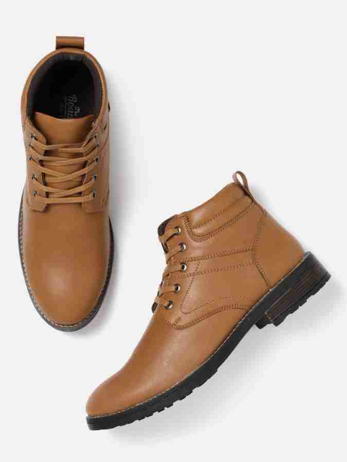 Mid top sale flat boots