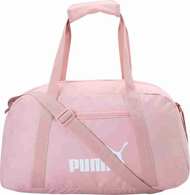 Pink puma on sale duffle bag