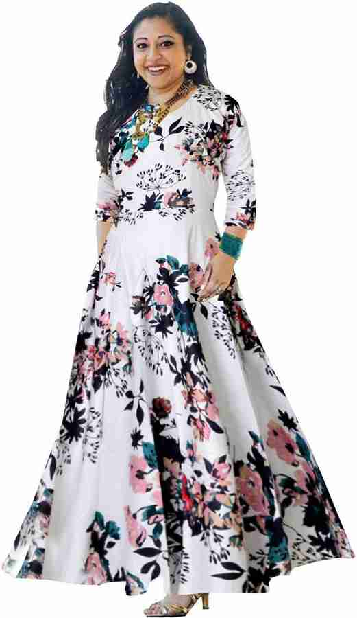 Jwf top anarkali gown