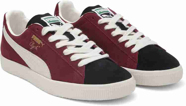 Puma clyde maroon sales