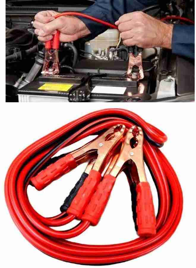 autofier 500 AMP Battery Charging Cable Wire Booster Cable For