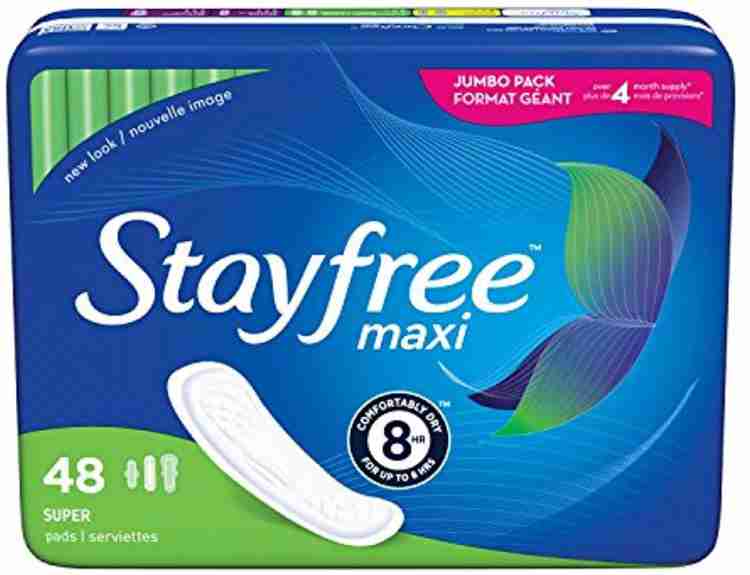 STAYFREE Super Long Pads Pantyliner, Buy Women Hygiene products online in  India