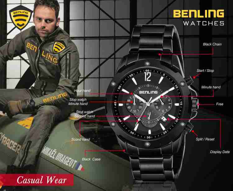 Benling Analog Watch - For Men - Buy Benling Analog Watch