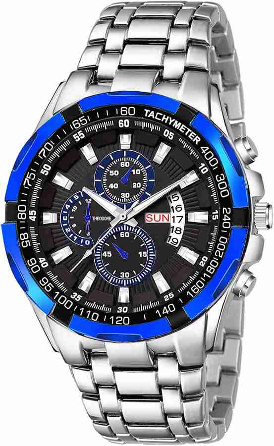 THEODORE PREMIUM METAL CHAIN SERIES Analog Watch For Men Buy THEODORE PREMIUM METAL CHAIN SERIES Analog Watch For Men TD 16275 Online at Best Prices in India Flipkart