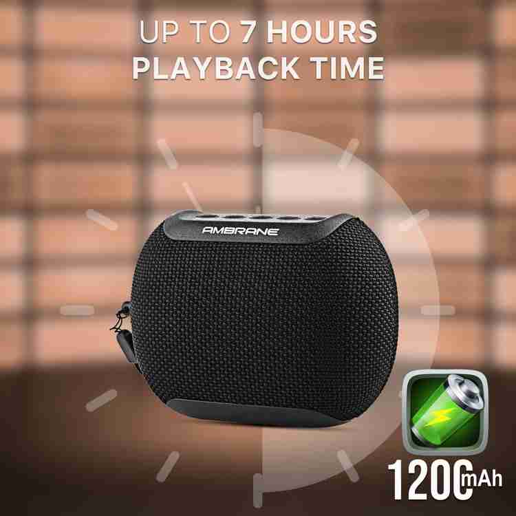Ambrane wireless speaker top