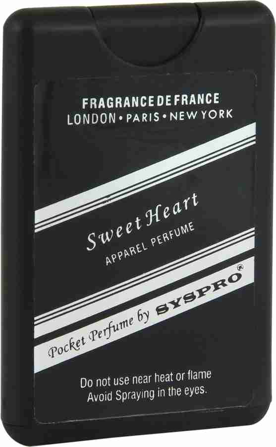 Buy Syspro Pocket Perfume Sweet heart Apparel Perfume Special For Valentine s Day Birthday Gift For Men Women 16 ml Perfume 16 ml Online In India Flipkart