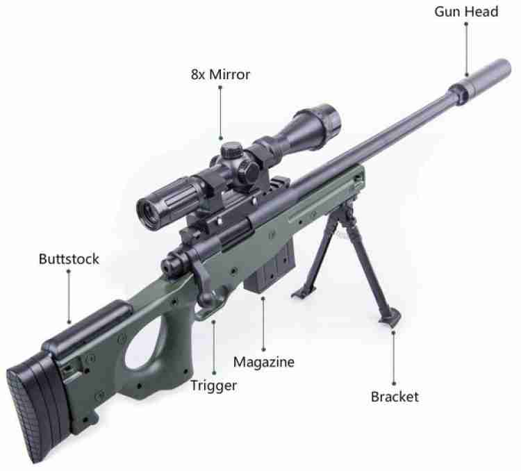 Toy rifle on sale with scope