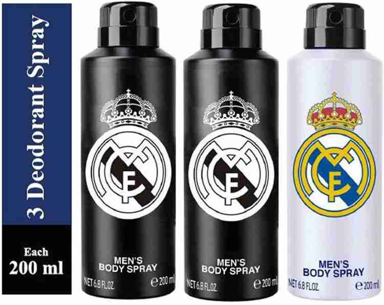 Real madrid hotsell deodorant