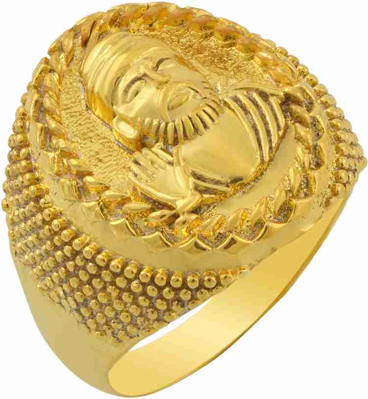Gold ring for hot sale men god