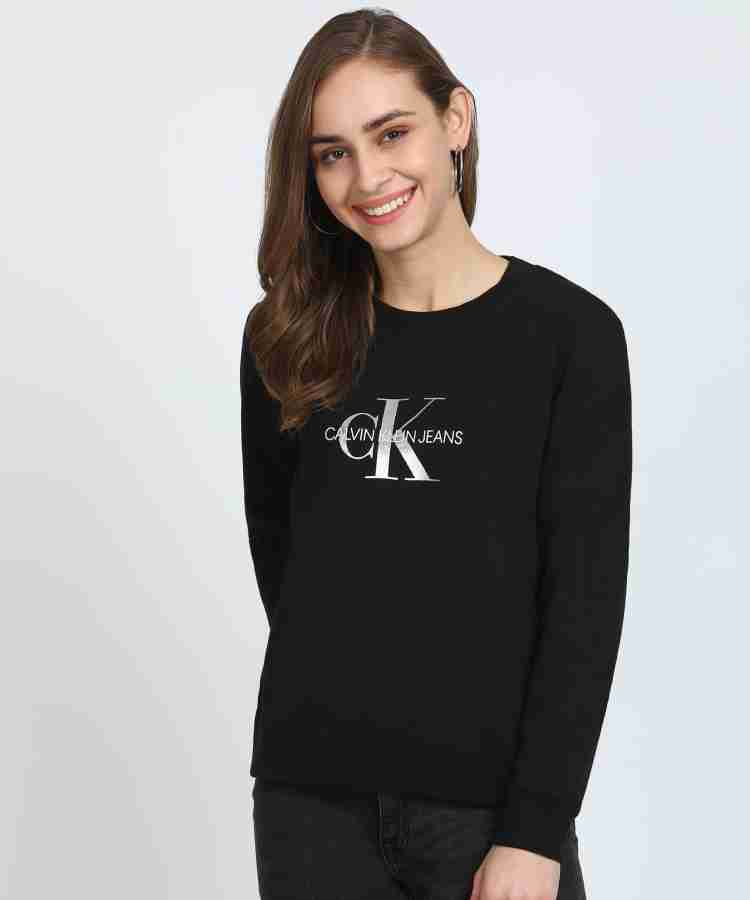 Calvin Klein Jeans Full Sleeve Printed Women Sweatshirt Buy Calvin Klein Jeans Full Sleeve Printed Women Sweatshirt Online at Best Prices in India Flipkart