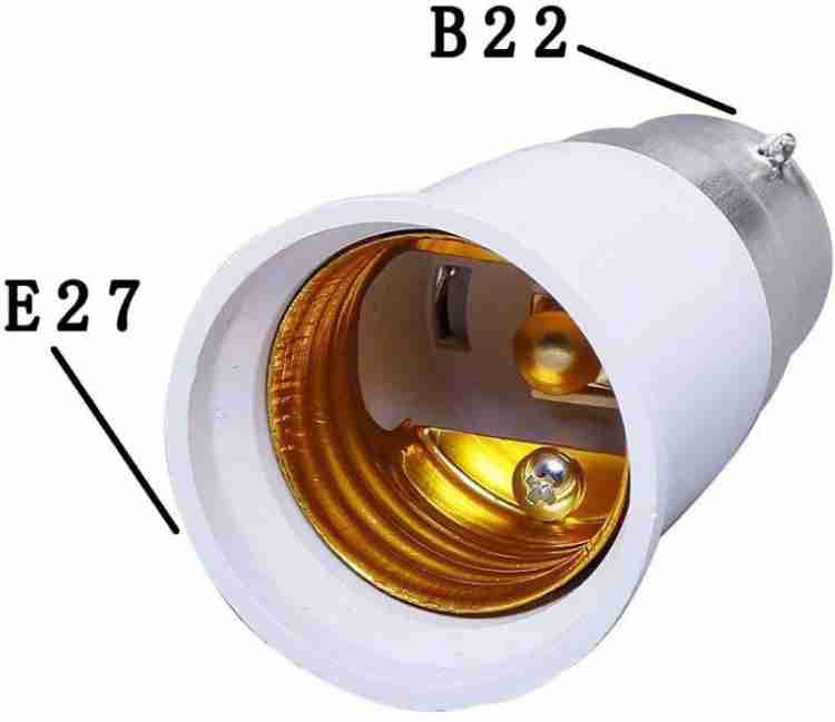 SPIRITUAL HOUSE B22 To E27 Lamp Base Led Bulb Converter Adapter