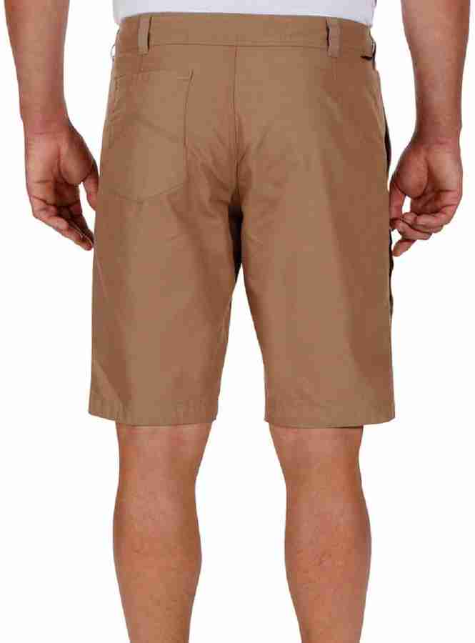 QUECHUA by Decathlon Solid Men Denim Brown Bermuda Shorts Buy
