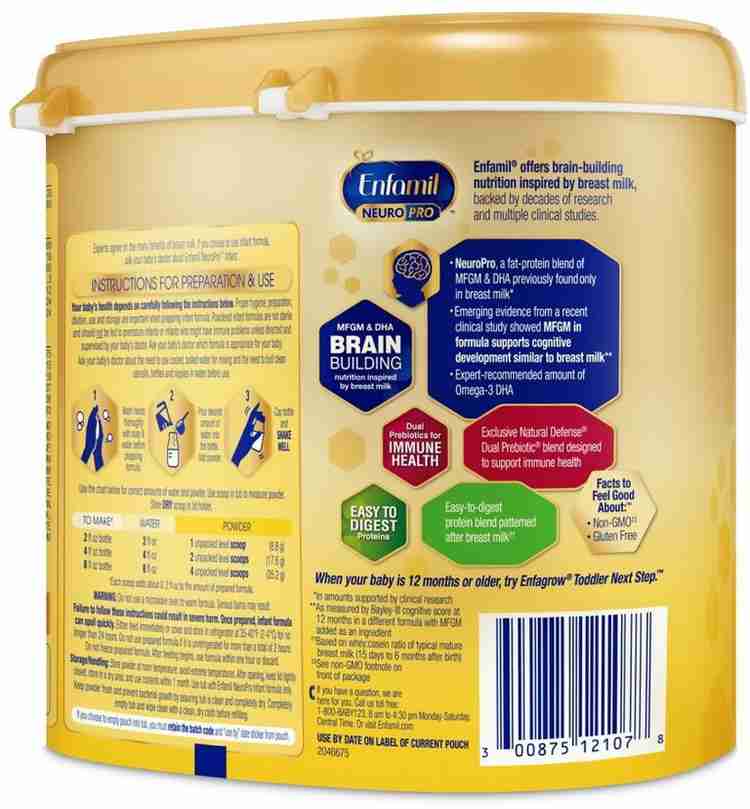 Enfamil NeuroPro Infant Formula Brain Building Nutrition