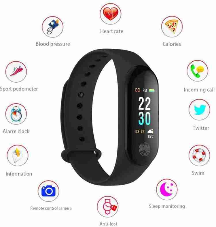RR M3 BLACK 010 Fitness Smart Band Price in India Buy RR M3 BLACK 010 Fitness Smart Band online at Flipkart