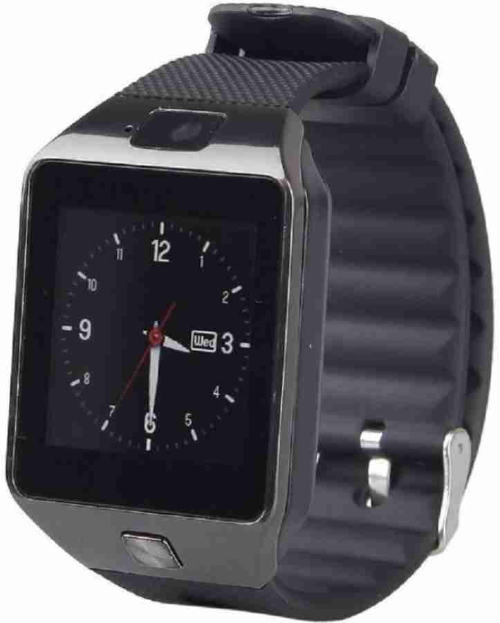 Rock DZ09 Black Android 4G calling Smartwatch Price in India Buy Rock DZ09 Black Android 4G calling Smartwatch online at Flipkart