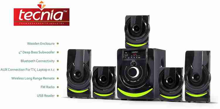 Buy TECNIA Atom 508 Bluetooth 5.1 Channel Home Theater Multimedia