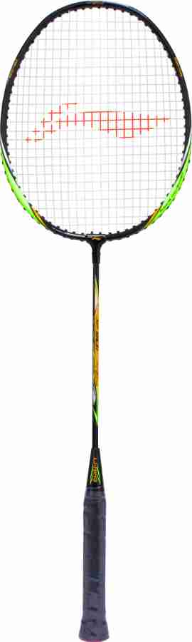 LI-NING XP 901 Badminton Racket Pack of 1 + 1 Full Cover (Black, Green)  Multicolor Strung Badminton Racquet