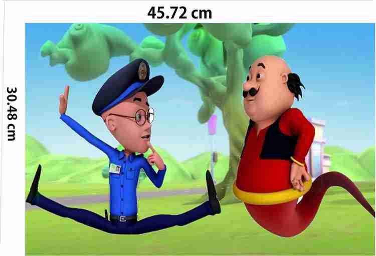 Motu Patlu Cartoon Series Poster For Kids Room High Resolution