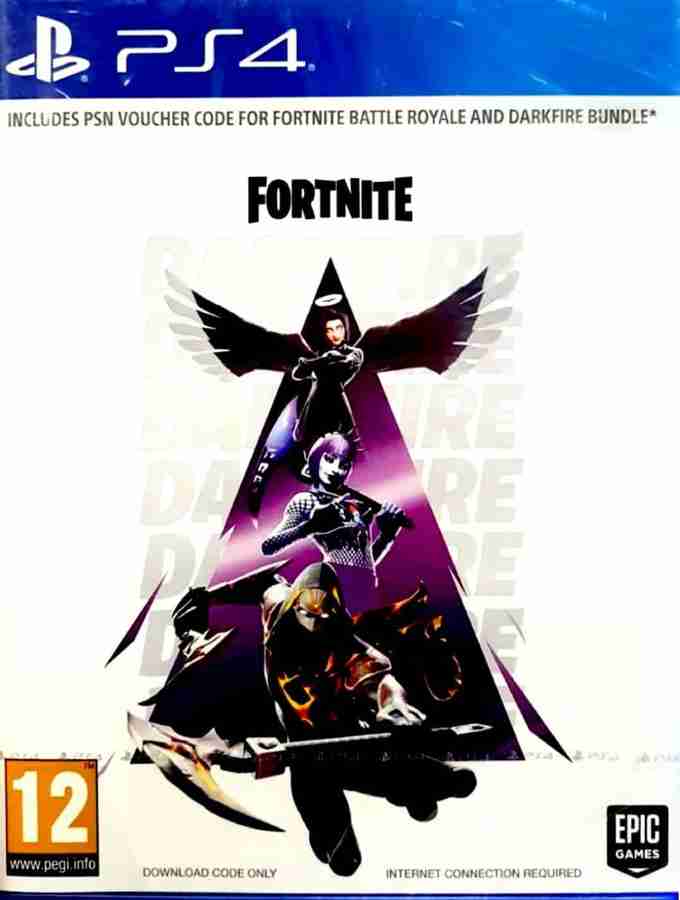 Fortnite Darkfire Bundle PS4 Download code only Price in India