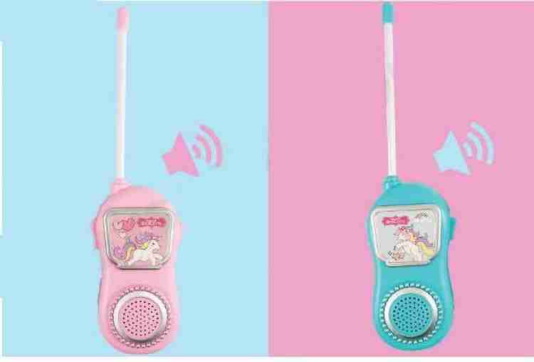 WISH IT Magical Unicorn Walkie Talkie Toy Set for Child Kid for