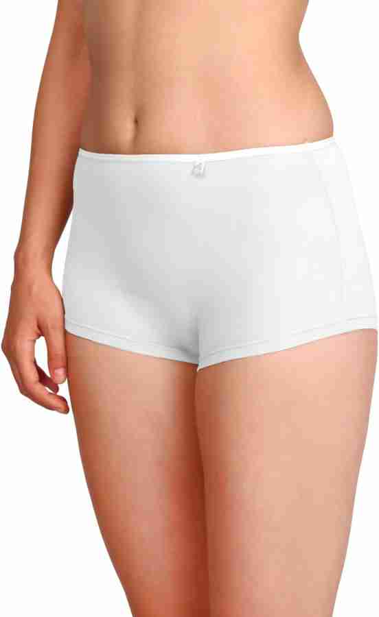 JOCKEY Women Boy Short White Panty - Buy WHITE JOCKEY Women Boy