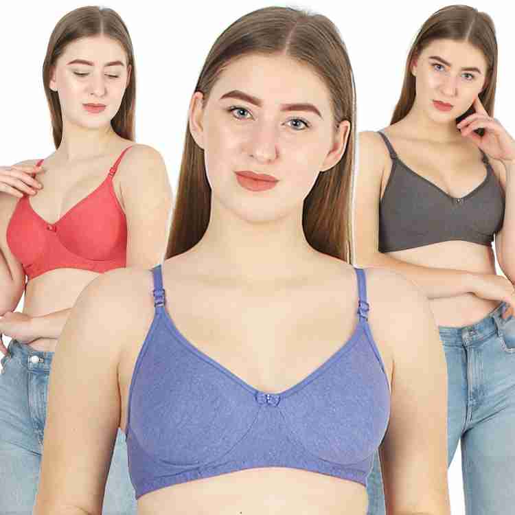 Buy MiYaFi Women Full Coverage Non Padded Bra Online at Best