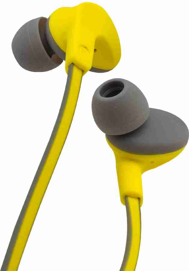 iball Earwear Sporty Fluorescent Yellow Bluetooth