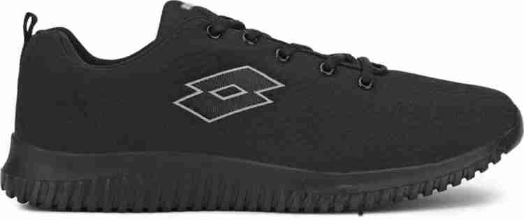LOTTO VERTIGO 3.0 BLACK RUNNING SHOES For MEN 8 Running Shoe For Men