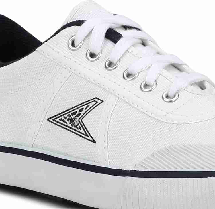 Power white sale canvas shoes