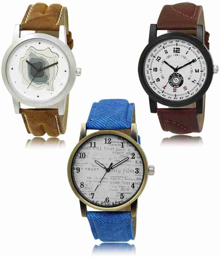SWIFFIN New latest Designer Combo of 3 Analog Watch For Men Buy SWIFFIN New latest Designer Combo of 3 Analog Watch For Men LR 09 11 28 Online at Best Prices in India Flipkart