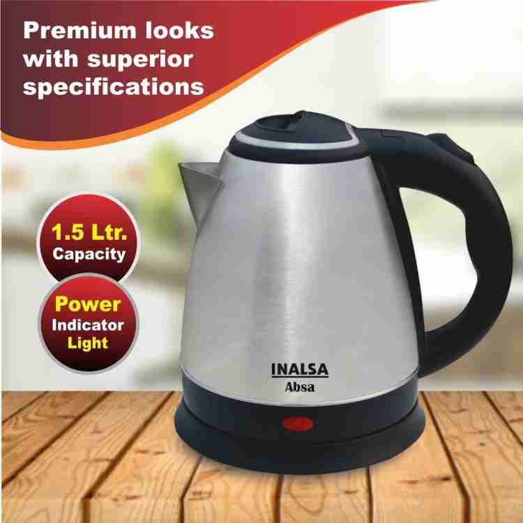 Inalsa spectra best sale 1.2 electric kettle