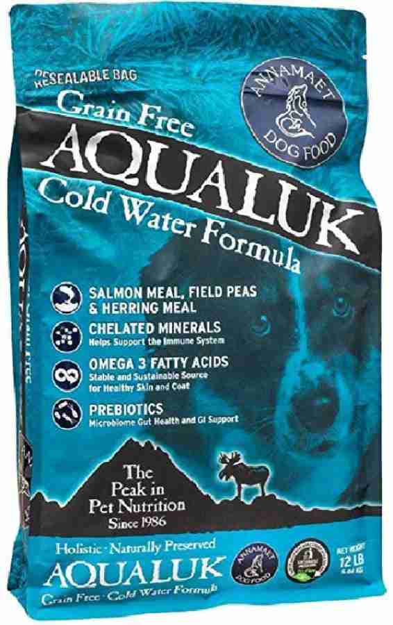 Annamaet Grain Free Aqualuk Cold Water Formula Dry Dog Food 5.44 kg Dry Adult Dog Food Price in India Buy Annamaet Grain Free Aqualuk Cold Water Formula Dry Dog Food 5.44 kg Dry