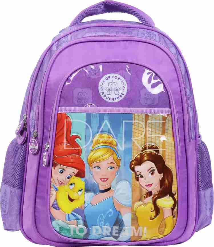 Flipkart Disney Princess Adventure 14 inch School Backpack Bag For Kids Girls Boys Age 3 to 5 Years Waterproof School Bag School Bag