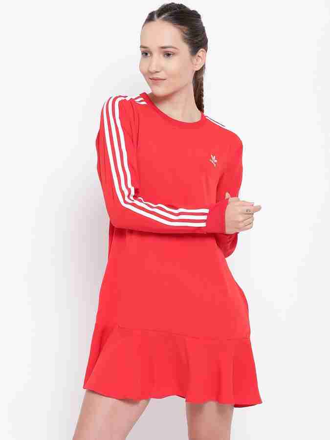 Red 2025 adidas dress