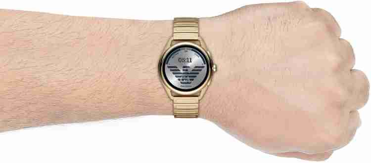 Armani top gold smartwatch