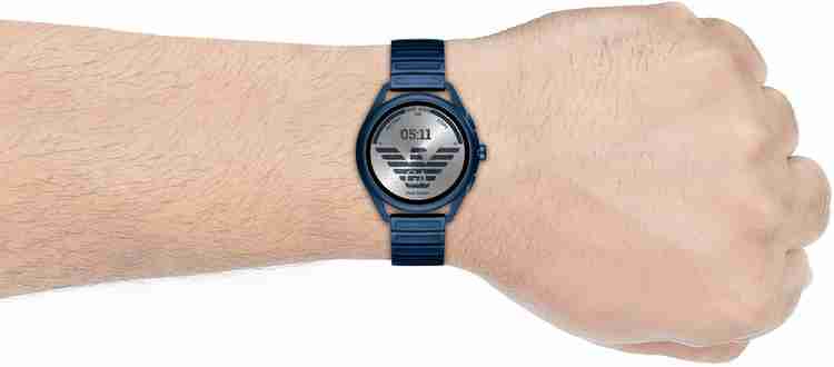 Armani smartwatch blue 2025