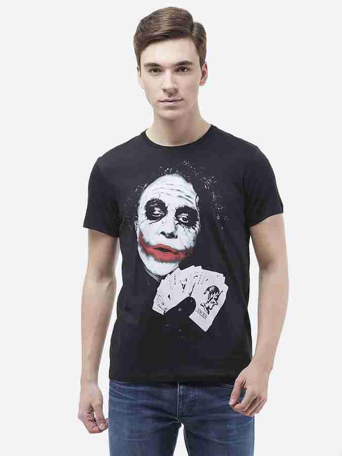 Joker By Free Authority Graphic Print Men Round Neck Black T Shirt Buy Joker By Free Authority Graphic Print Men Round Neck Black T Shirt Online at Best Prices in India Flipkart