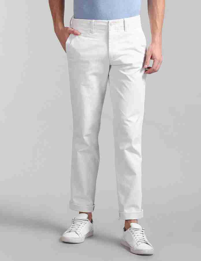 Gap white trousers discount