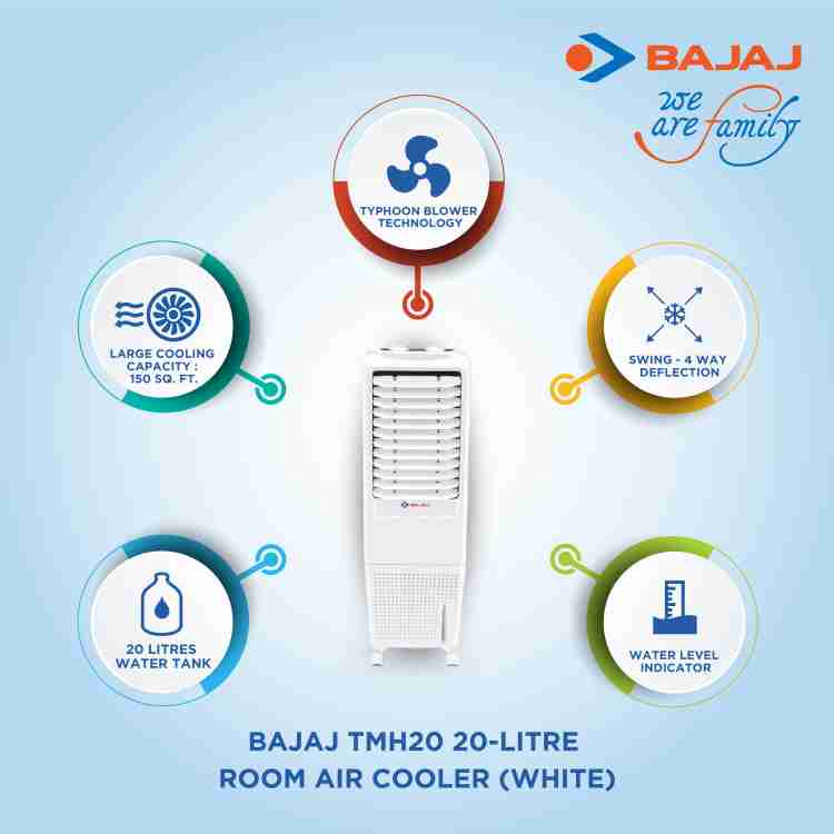 Bajaj 20 best sale litre air cooler