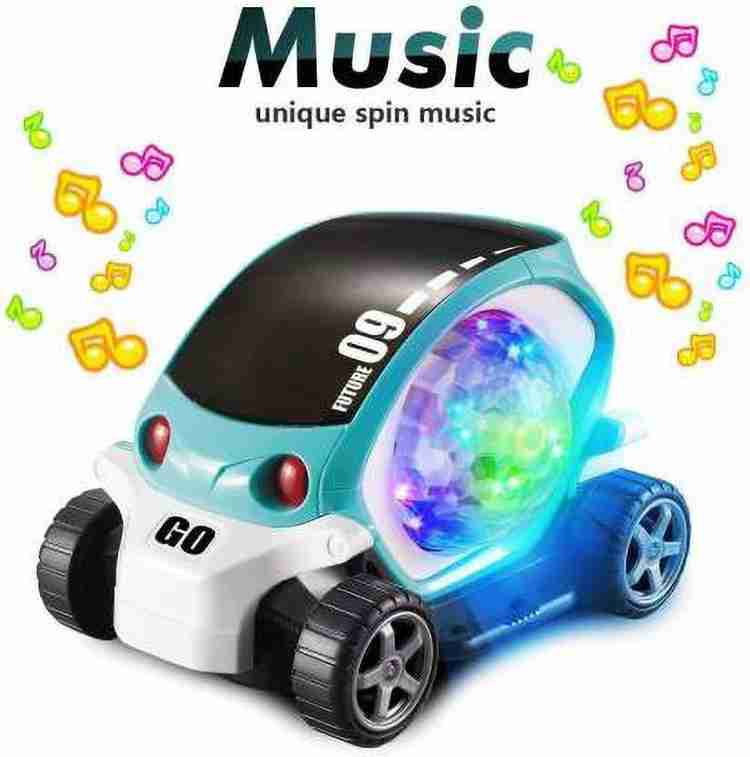 Kidz N Toys 3D 09 Electric Cars Toy for Boys Girls with Lights Music Baby Early Educational Toys Gift for 3 Years Old 3D 09 Electric Cars Toy for Boys Girls with