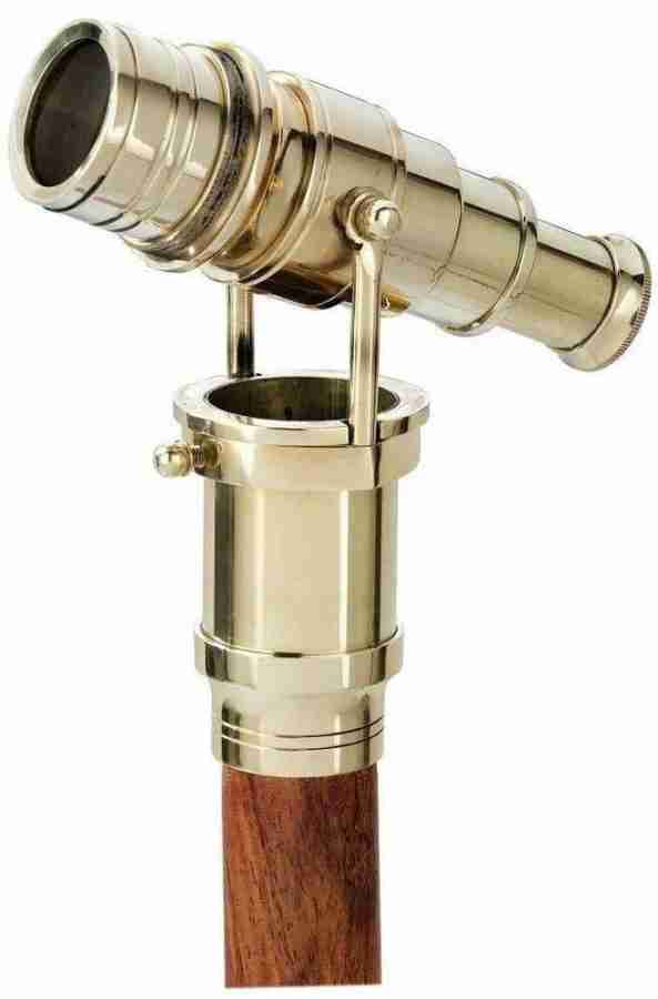 Brass Wooden Telescope Walking Stick Manufacturer Supplier from Roorkee  India