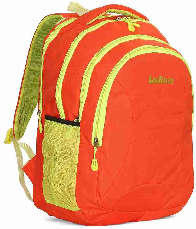 Orange colour outlet school bag