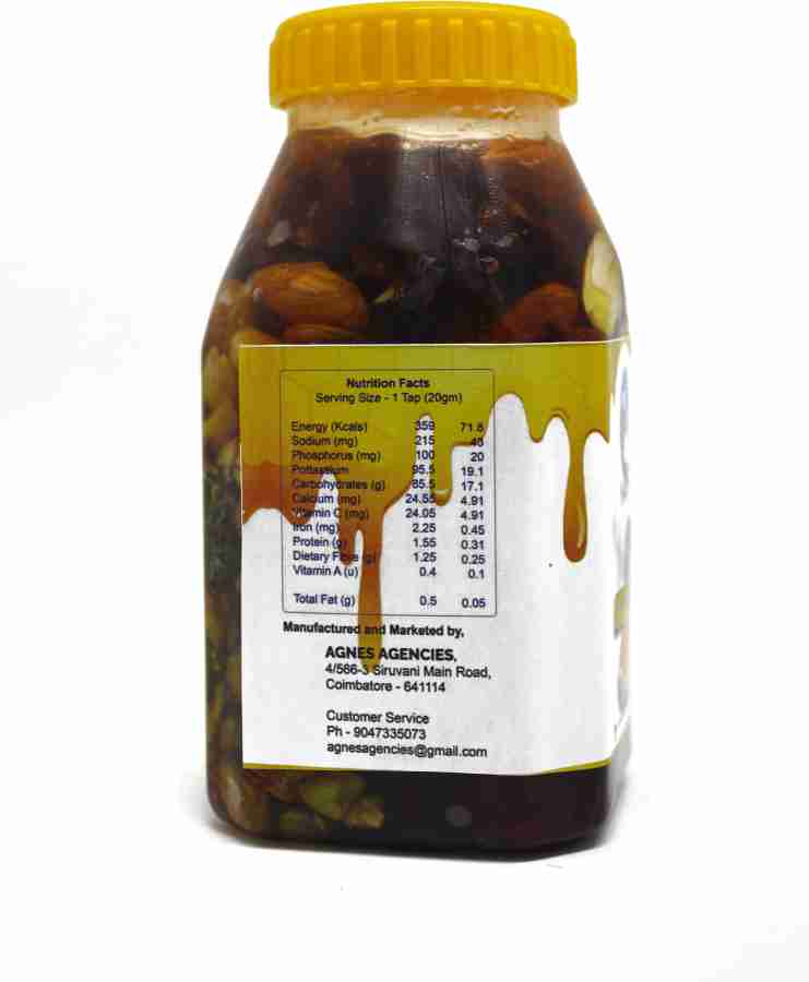 Nalabagam Natural Honey Mixed Dry Fruits Price in India - Buy