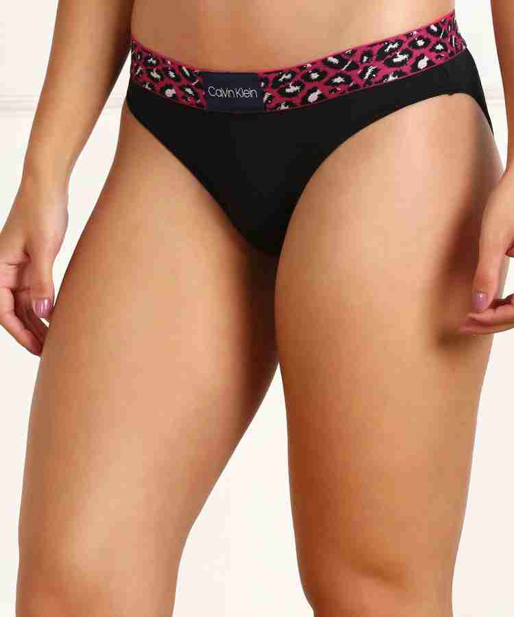 Calvin Klein Underwear Women Bikini Black Panty - Buy Calvin Klein  Underwear Women Bikini Black Panty Online at Best Prices in India