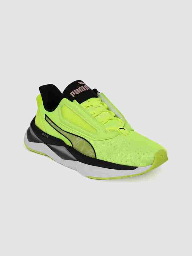 Puma fluorescent green shoes store