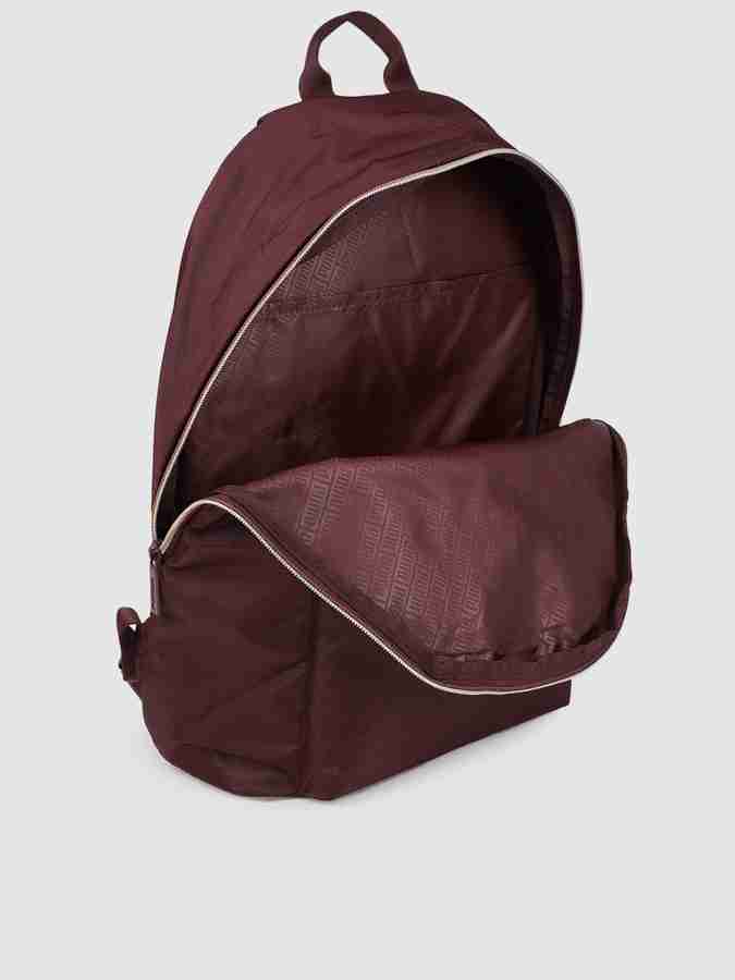 Burgundy puma backpack deals