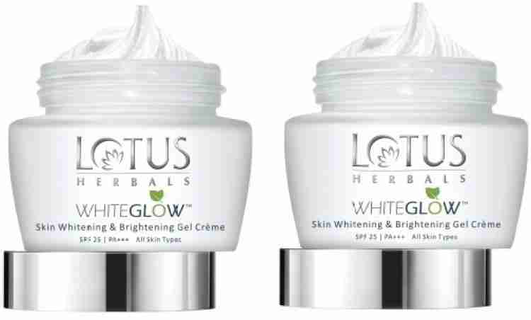 LOTUS Herbals WHITEGLOW Skin Whitening Brightening Gel Cream