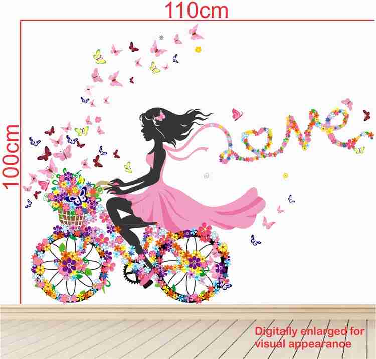 Girls butterfly bike 2025